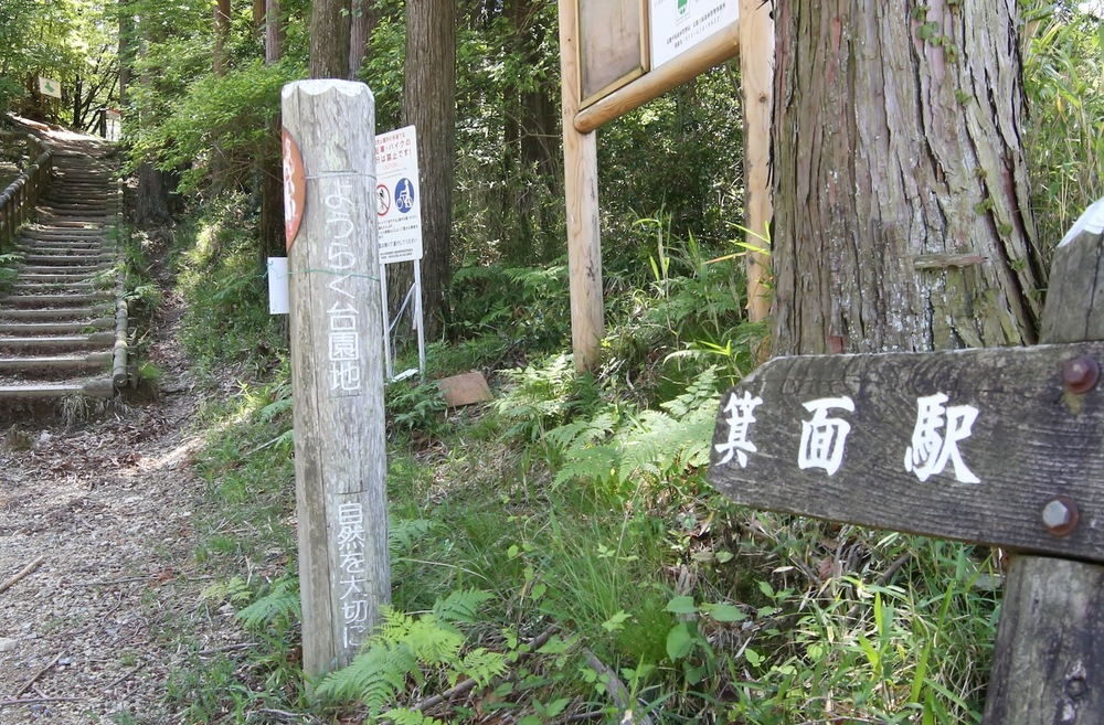大阪の都心を一望！五月山・箕面トレランの写真5