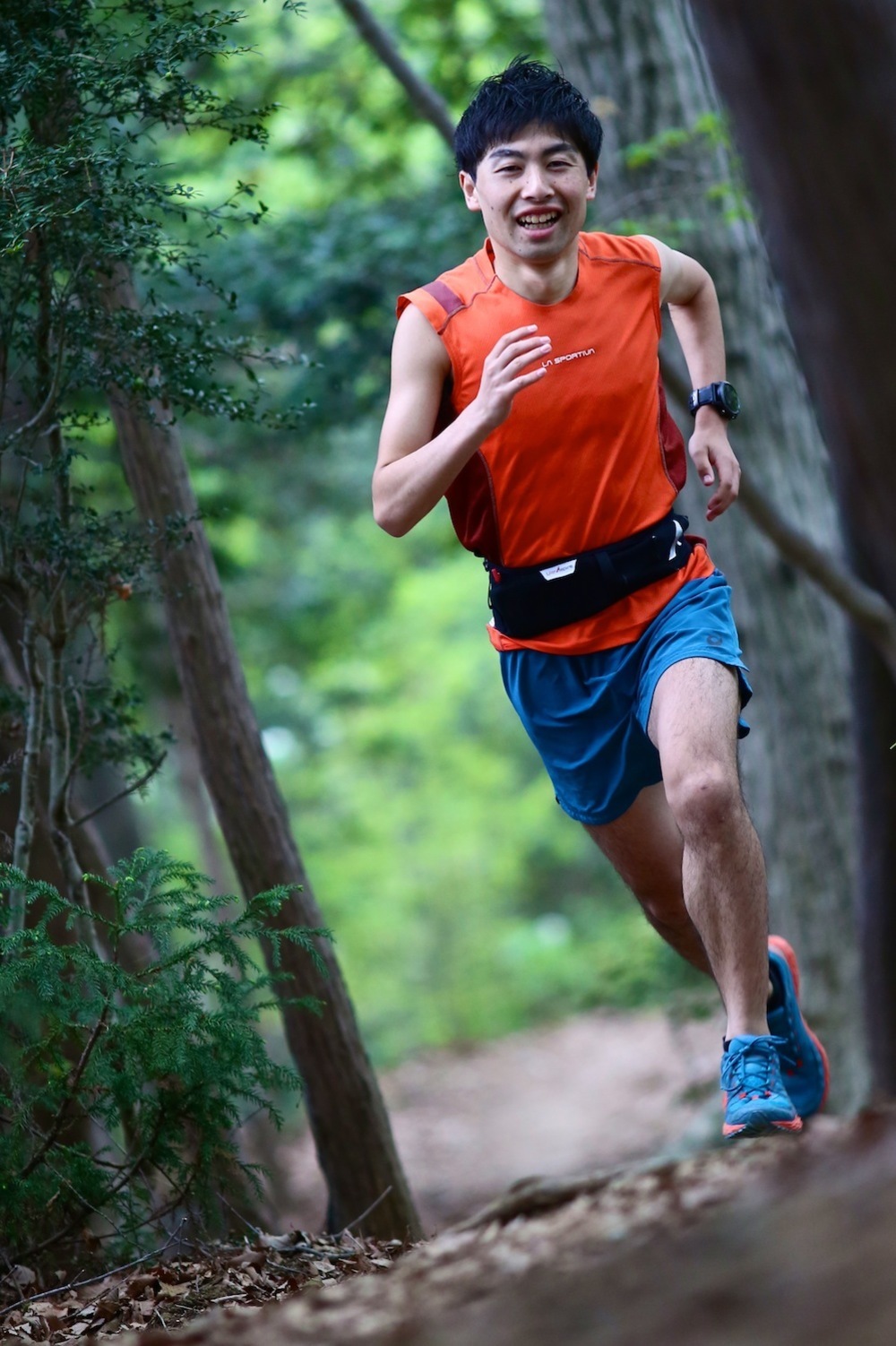 草戸山で城山湖を眺めて、帰る。の写真4