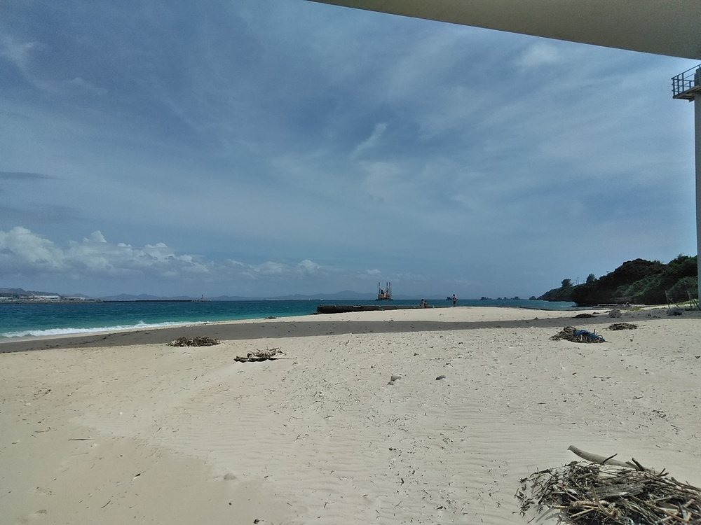 梅雨明けの瀬底島サンセットビーチラン。の写真5