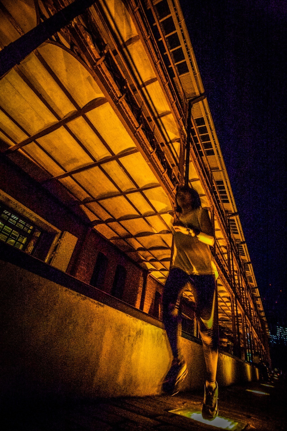 大さん橋の夕陽と夜の横濱ベイエリアの写真8