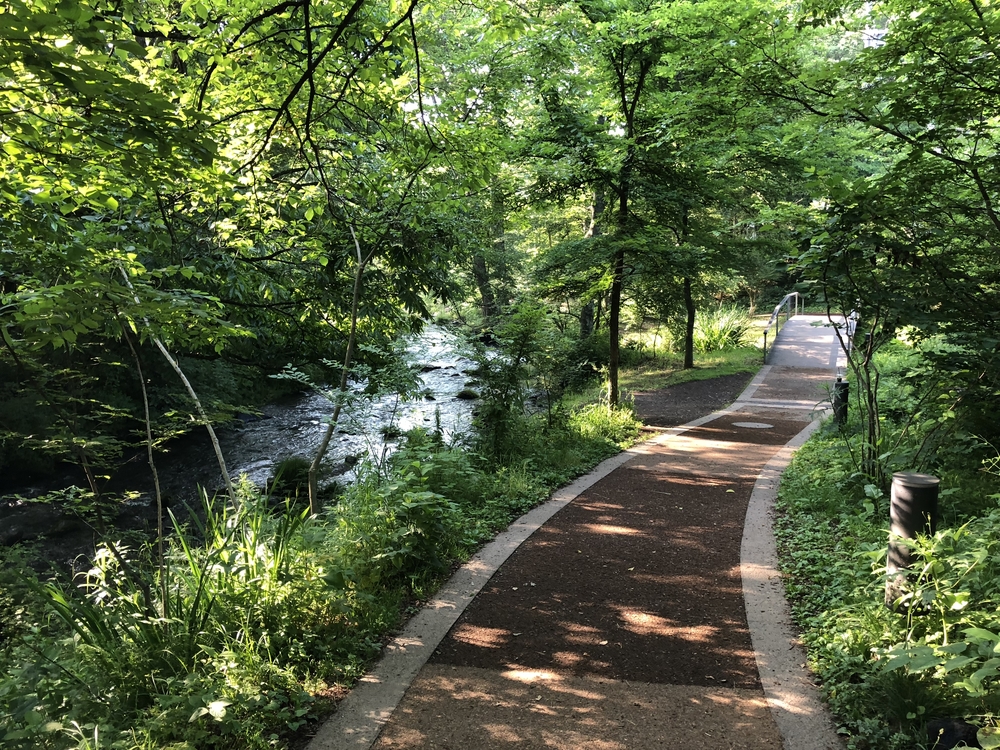 星野リゾート軽井沢を満喫するモーニングラン5kmコースの写真3