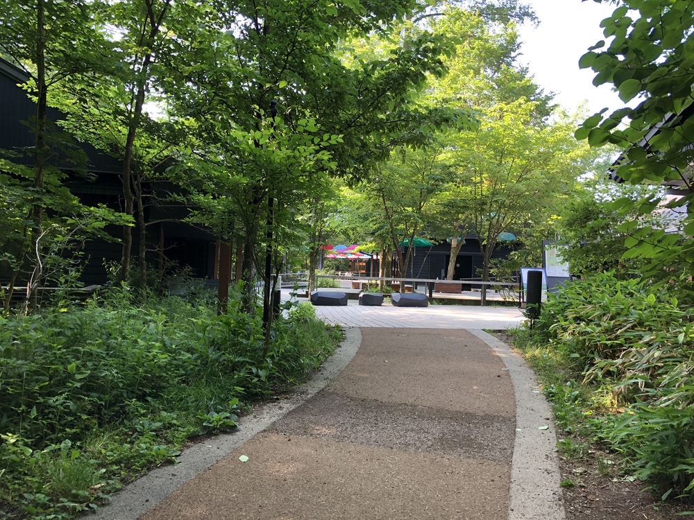 星野リゾート軽井沢を満喫するモーニングラン5kmコースの写真14