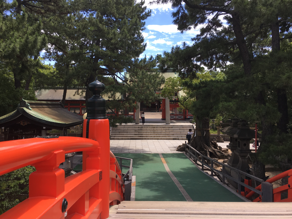 阿倍野王子神社から住吉大社まで神社道の写真4