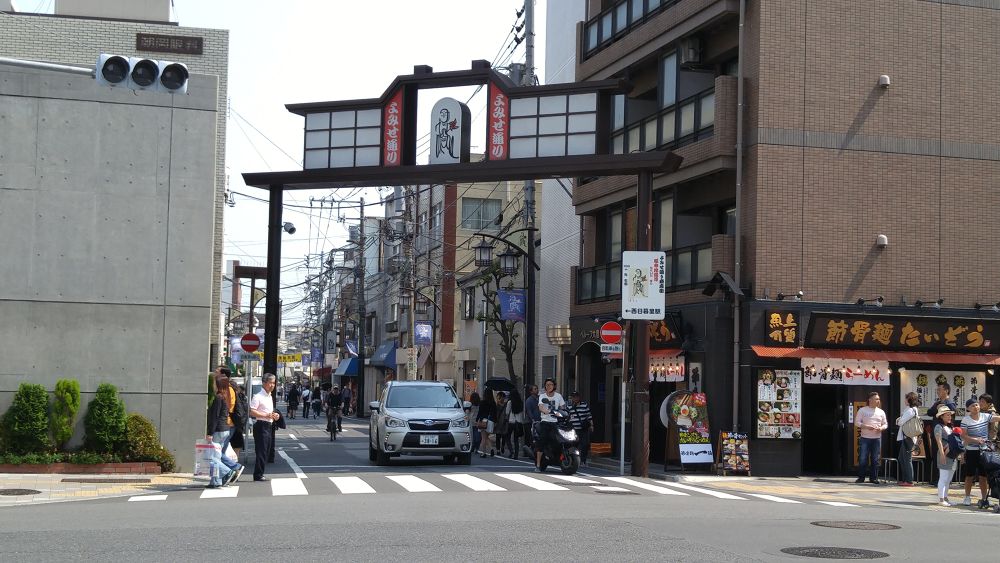 藍染川（谷田川）の記憶をたどる道の写真5