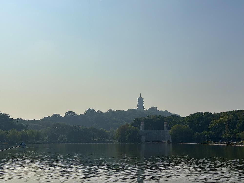 千灯湖公園　一周 約9kmの写真3