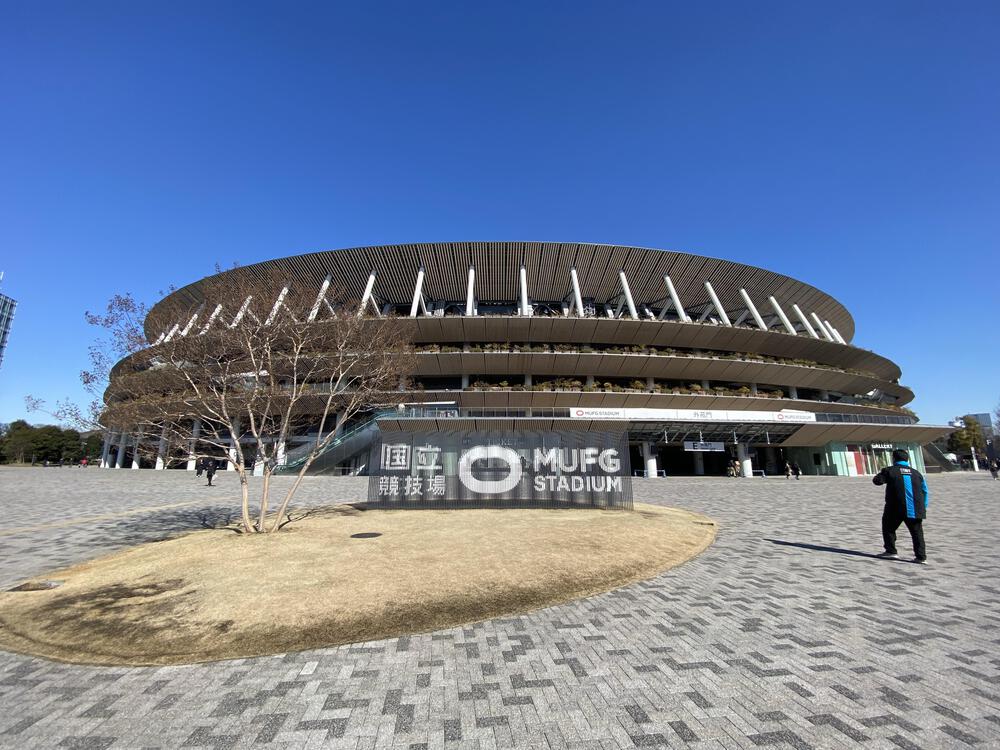 代々木公園から新国立競技場ゴールはランニングステーションの写真3