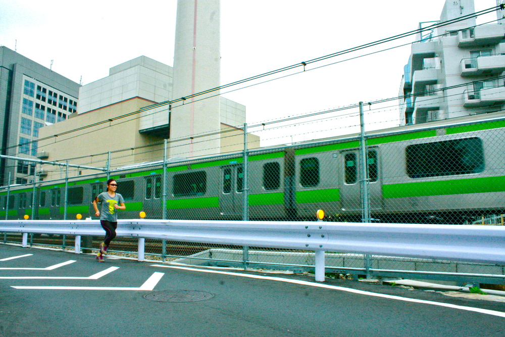 新宿〜五反田・JR山手線と並走ランの写真4