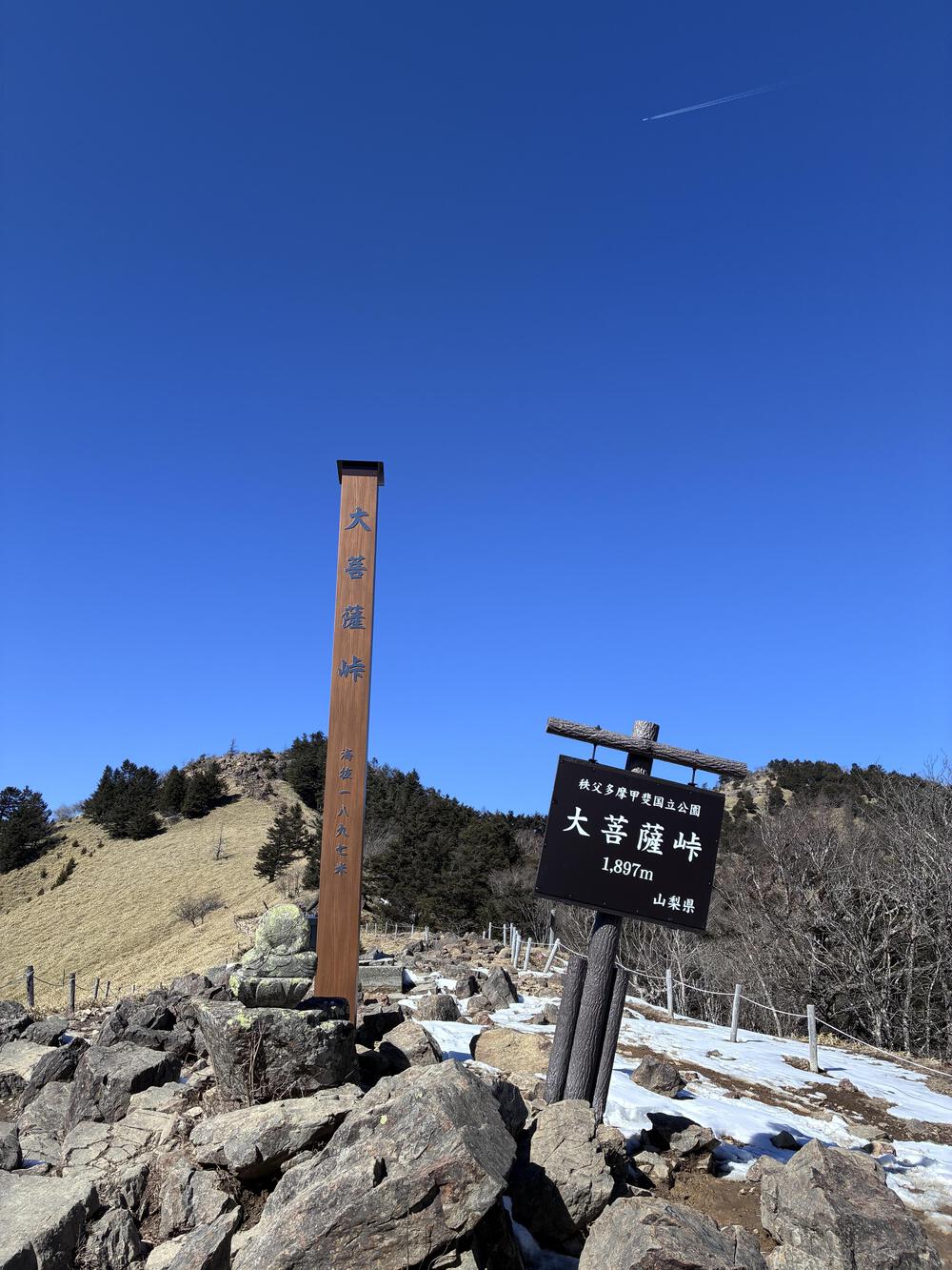 小菅村から大菩薩峠 広葉樹の歩きやすいトレイルの写真4