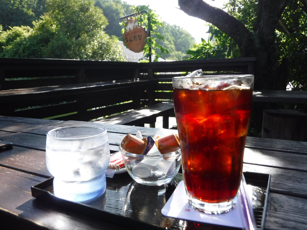 高尾城山の超大盛りかき氷と高尾のおいしいコーヒーを楽しみにがんばれるトレイルの写真15