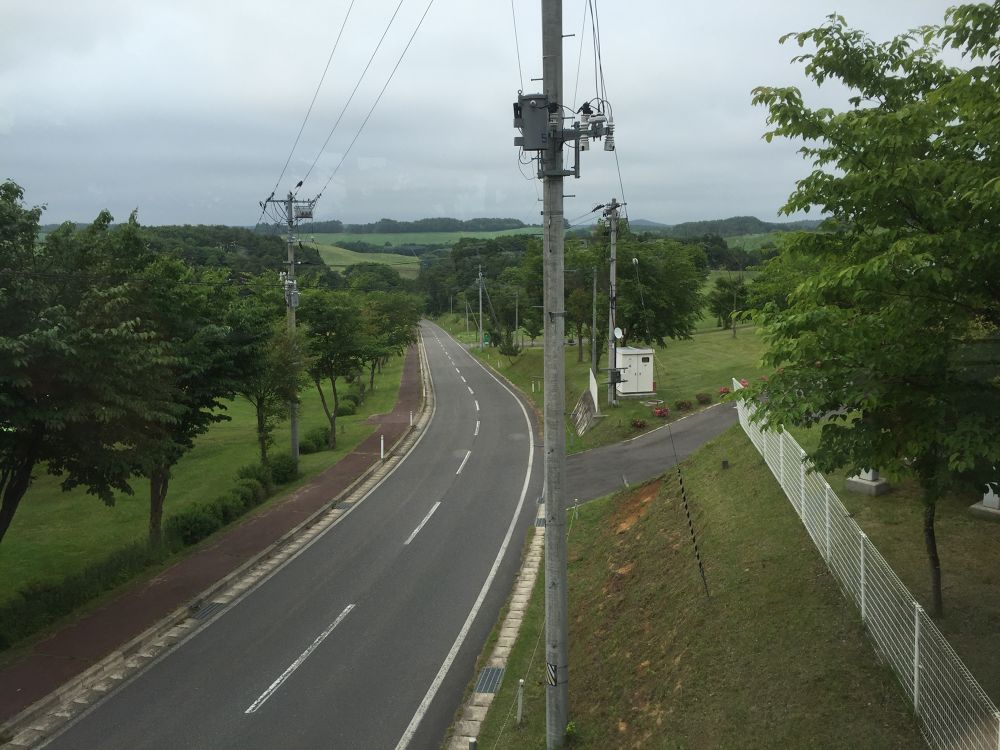 有森裕子氏が走り染めしたという記念カントリーコースを走る八戸から50分！の写真7