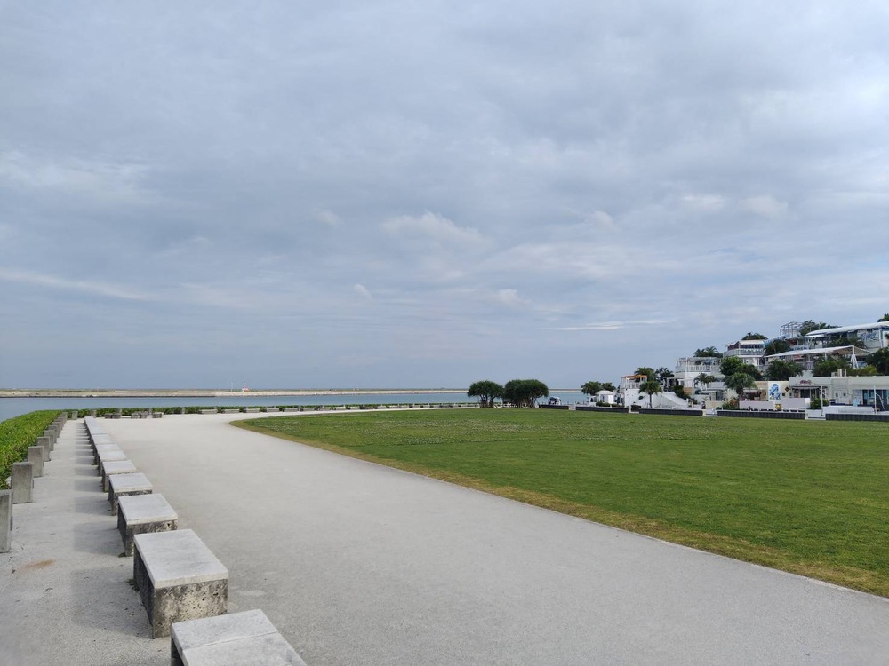 【旅ラン】瀬長島から豊崎海浜公園 美らSUNビーチまで往復の写真5
