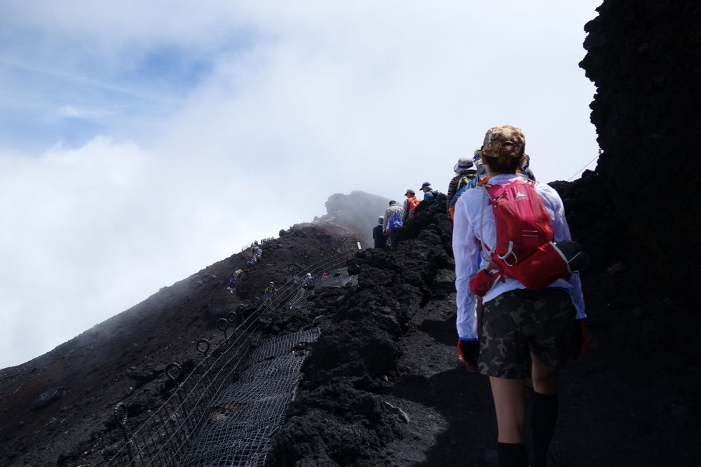 TOP OF FUJI！コース最短 富士宮ルート12kmの写真4