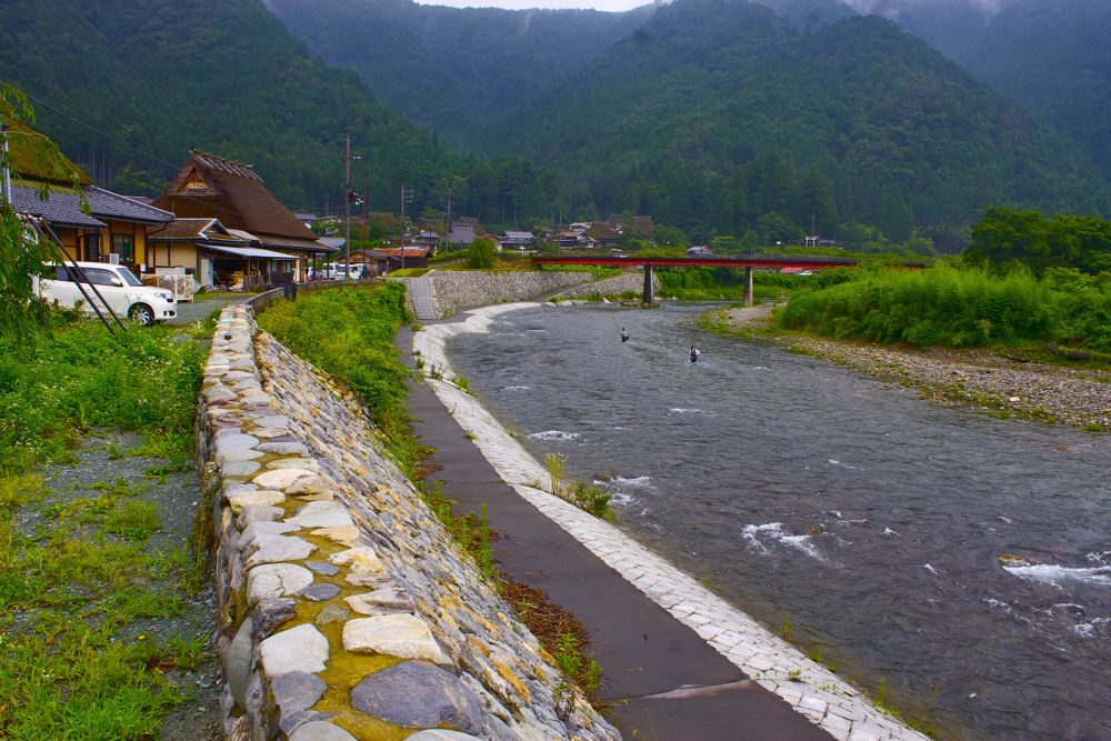 日本の原風景・京都・美山町・かやぶきの里の写真3