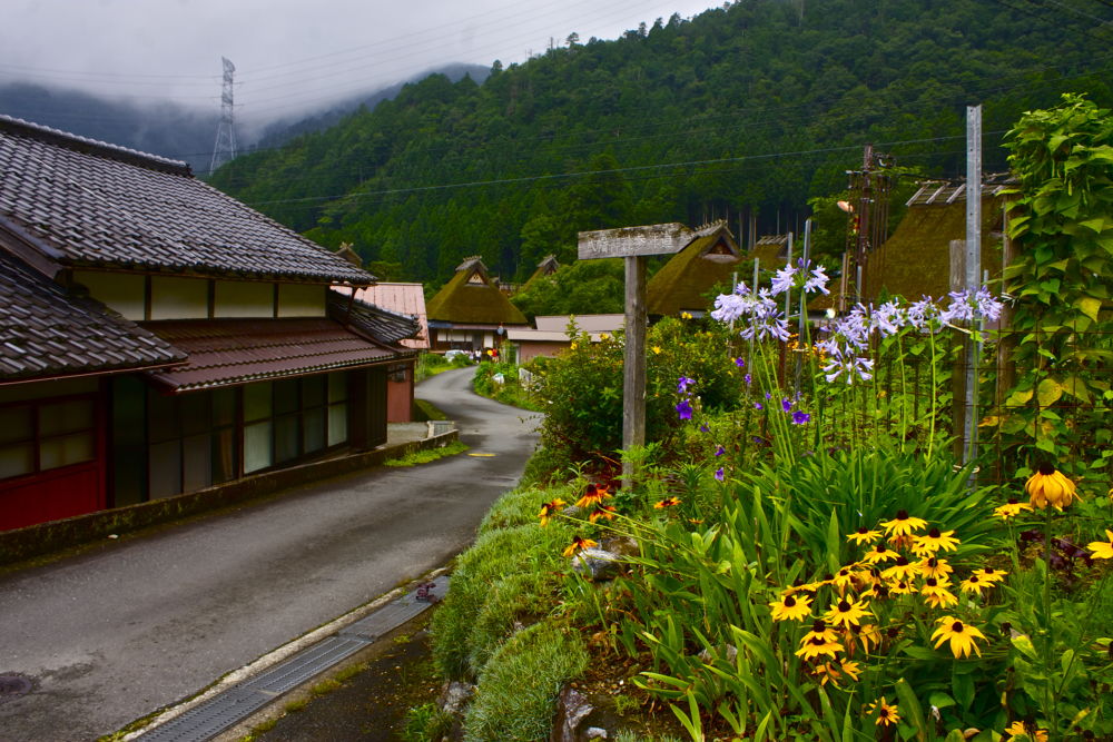 日本の原風景・京都・美山町・かやぶきの里の写真8