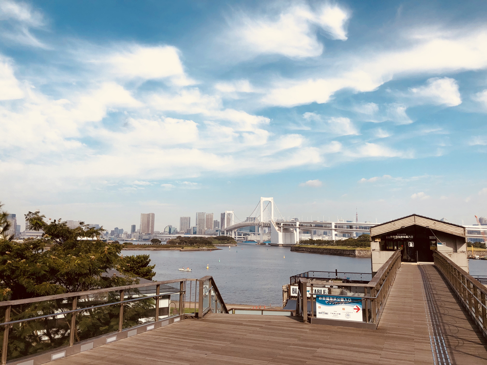 ビーチ、クロカン、朝マックでお台場ラントリップ を極める7kmの写真3