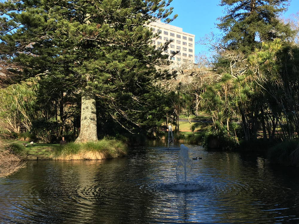 オークランド出張ラン  アルバートパーク、オークランドドメイン縦断コースの写真6