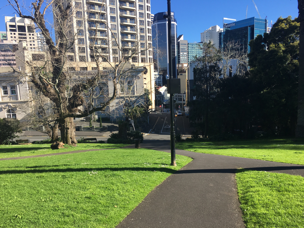 オークランド出張ラン  アルバートパーク、オークランドドメイン縦断コースの写真9