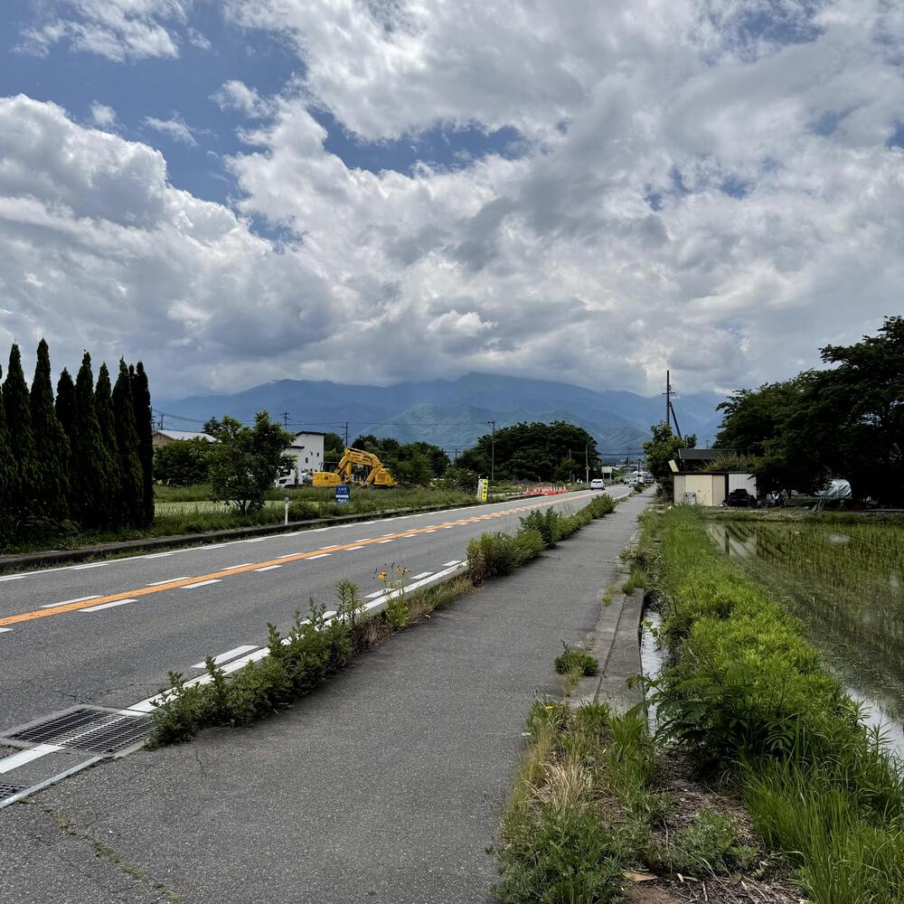 安曇野穂高の田園エリアをお散歩ジョグの写真6