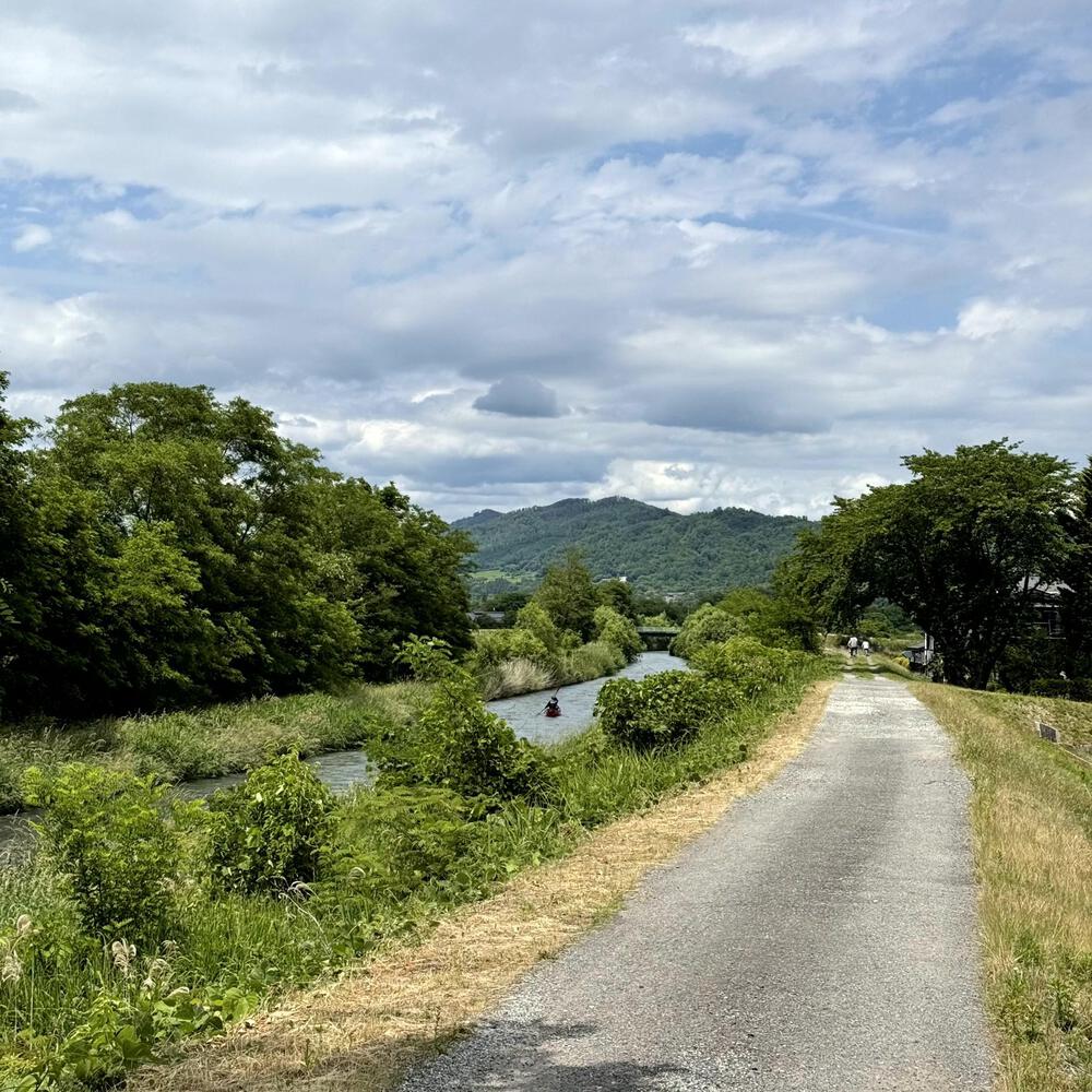 安曇野穂高の田園エリアをお散歩ジョグの写真13