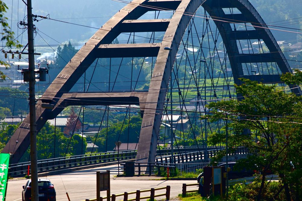 驚心動魄・エメラルドグリーンの阿寺渓谷の写真11