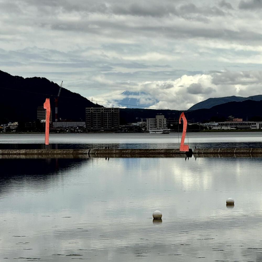 国重要文化財「片倉館」にランステできたので諏訪湖1周の写真9