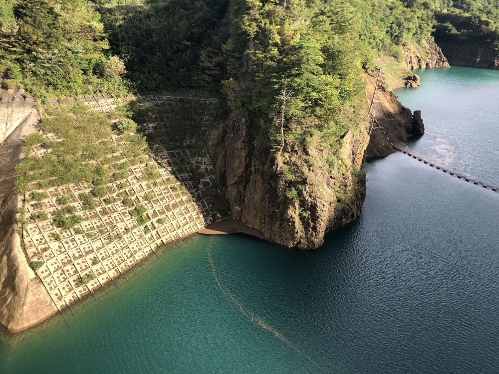 四万温泉朝ラン！早朝の四万川ダム！の写真6