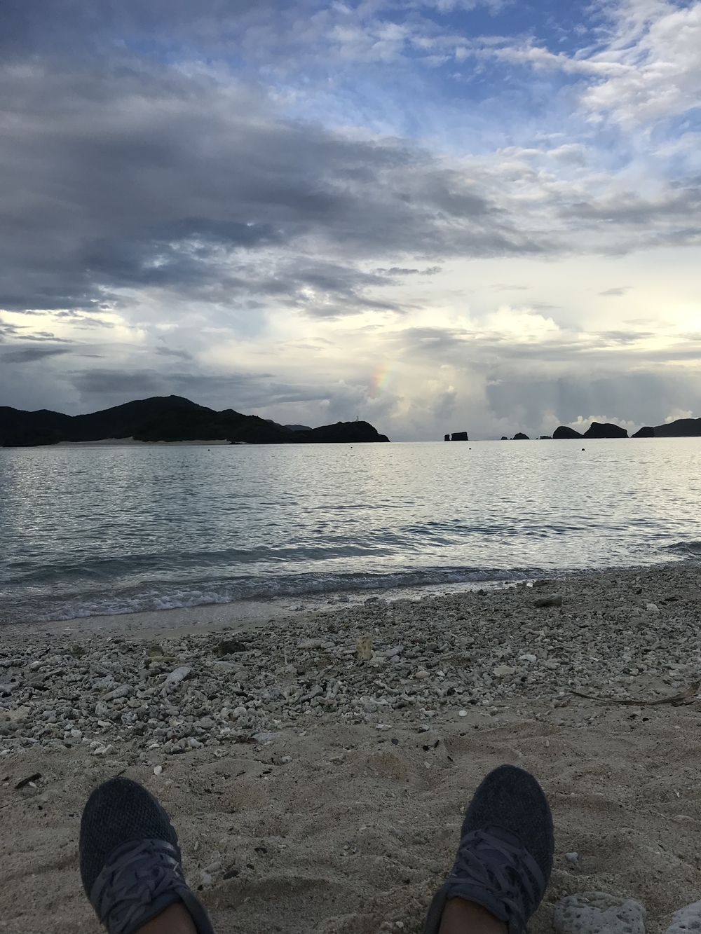 日の出と共に座間味港から阿真ビーチへの写真4