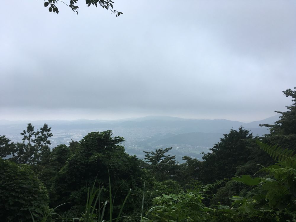 晴れれば絶景だったのに！塔ノ岳トレランの写真7