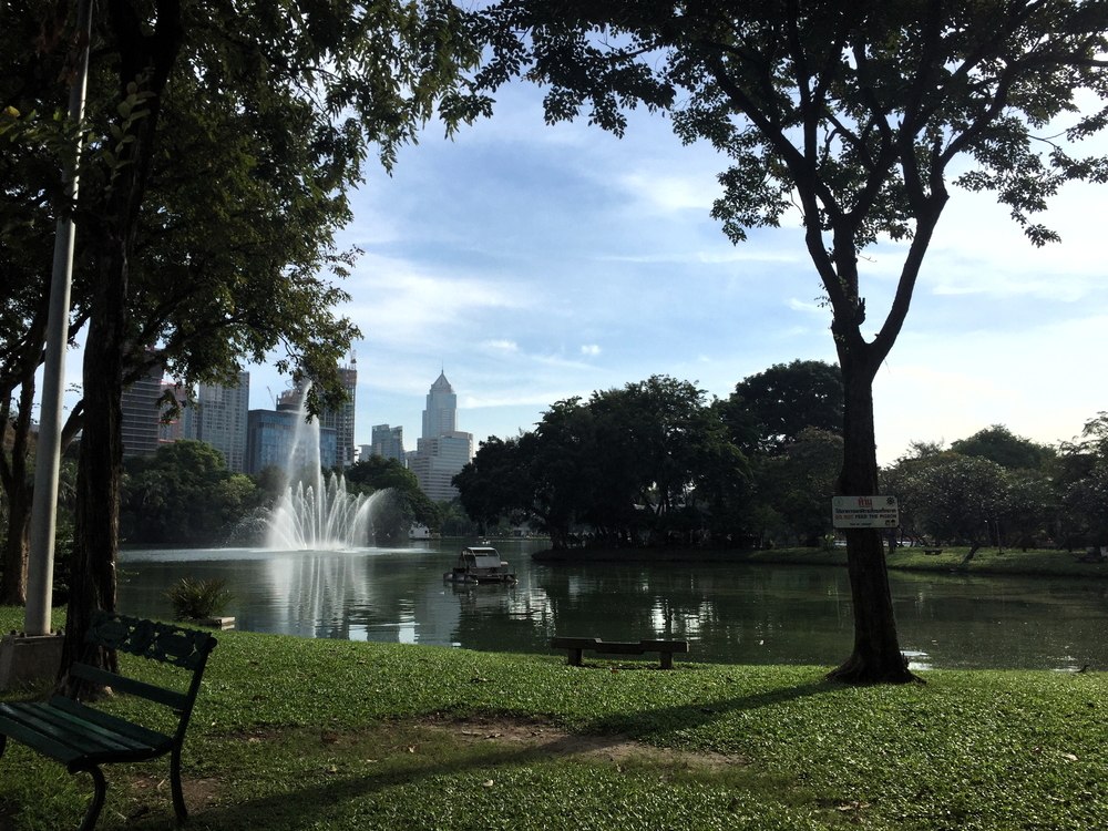 タイ・バンコク、都心のオアシス、ルンピニー公園の写真3