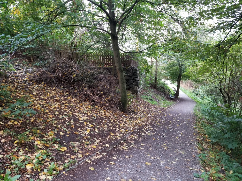 ストックホルム中心街の水辺とプチトレイルの写真6