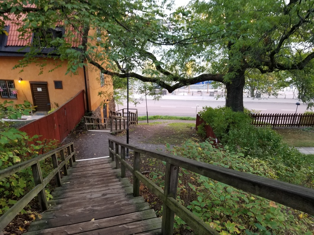 ストックホルム中心街の水辺とプチトレイルの写真7