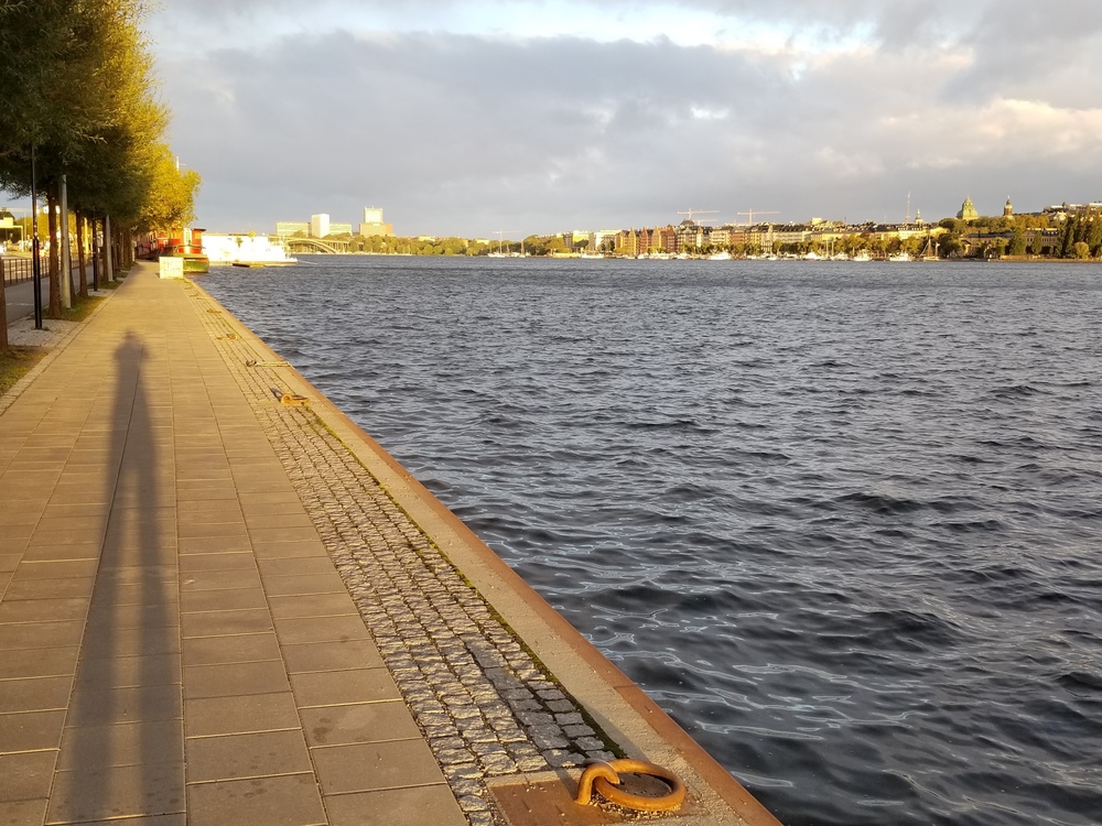 ストックホルム中心街の水辺とプチトレイルの写真10