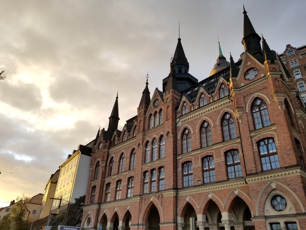 ストックホルム中心街の水辺とプチトレイルの写真11