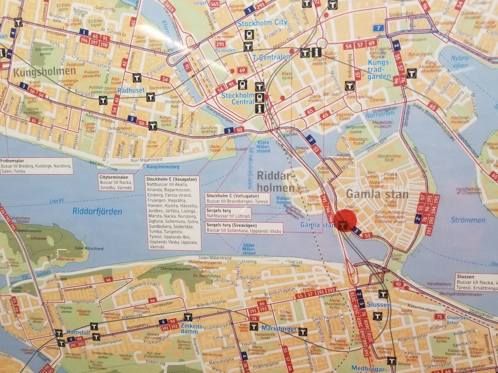 ストックホルム中心街の水辺とプチトレイルの写真12