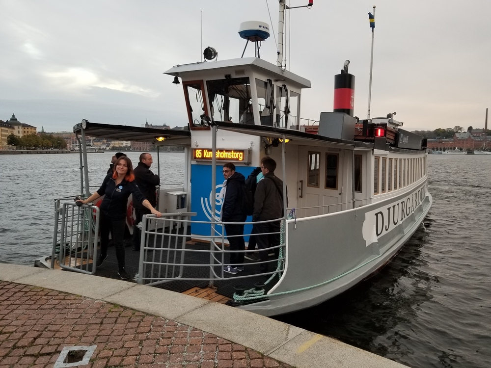 ストックホルム中心街の水辺とプチトレイルの写真14