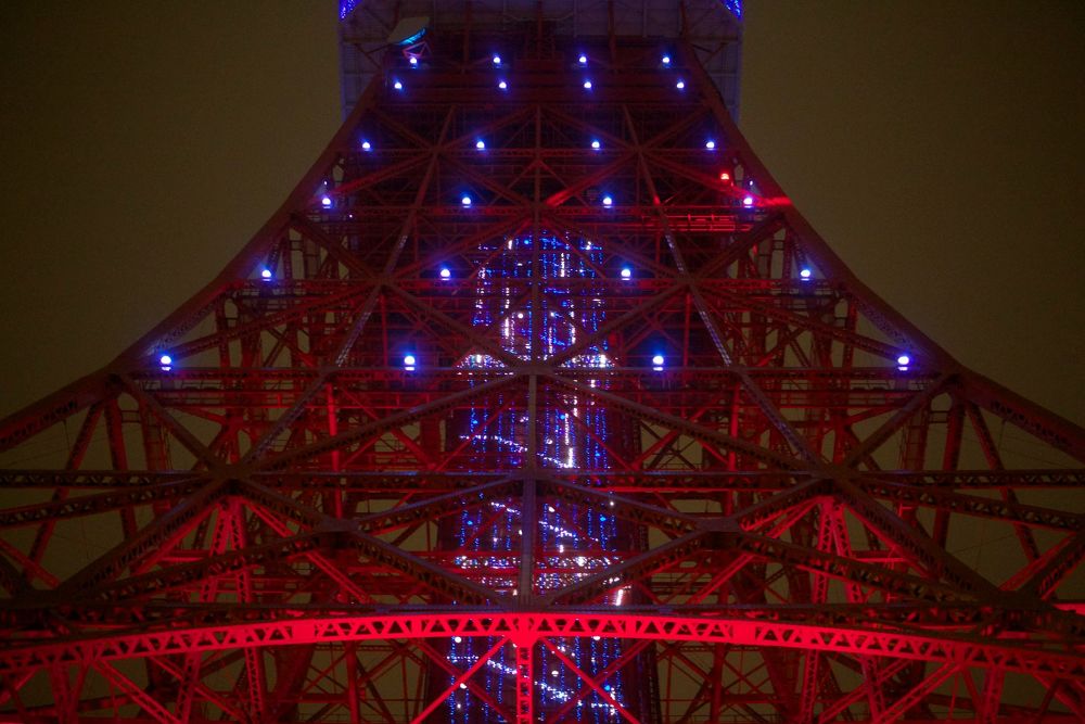 東京タワーに向かう道の写真7
