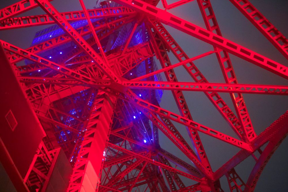 東京タワーに向かう道の写真8