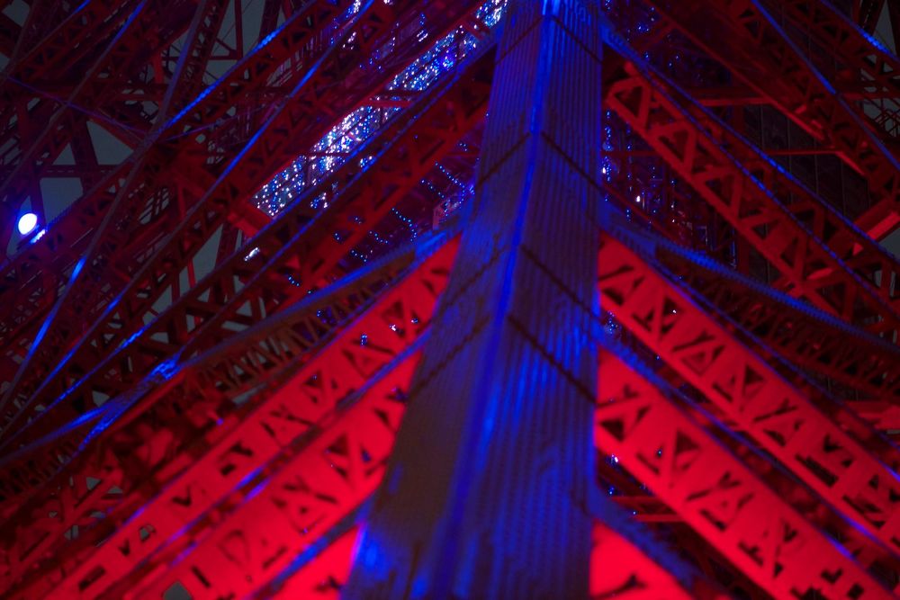 東京タワーに向かう道の写真12