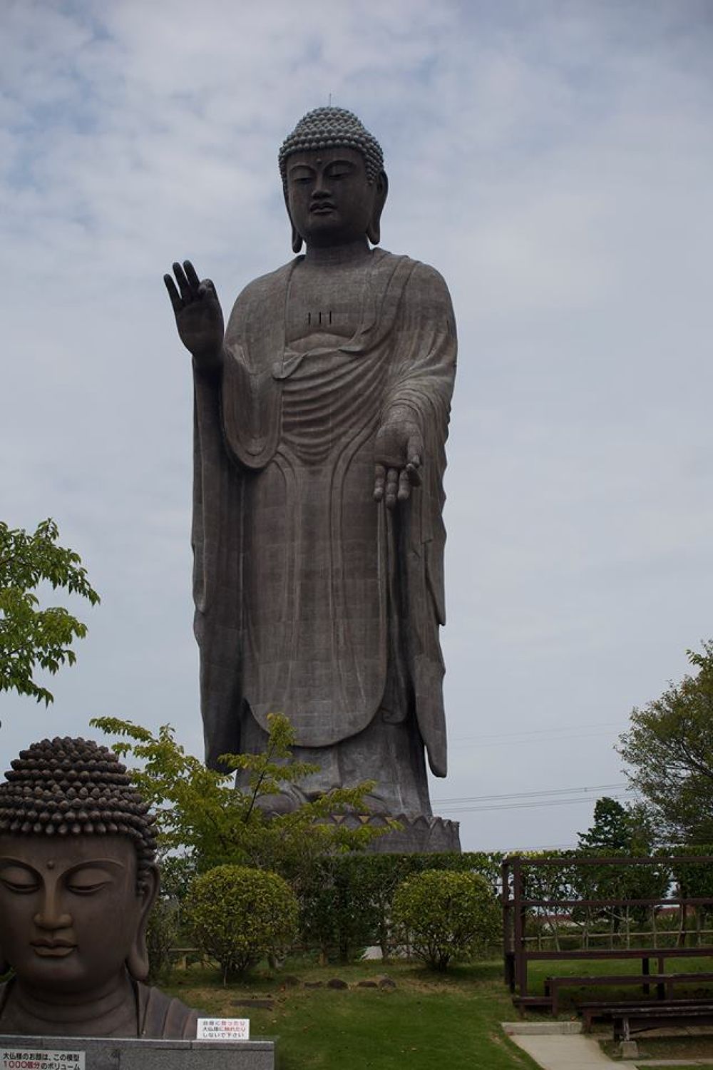 牛久大仏に向かう道の写真3