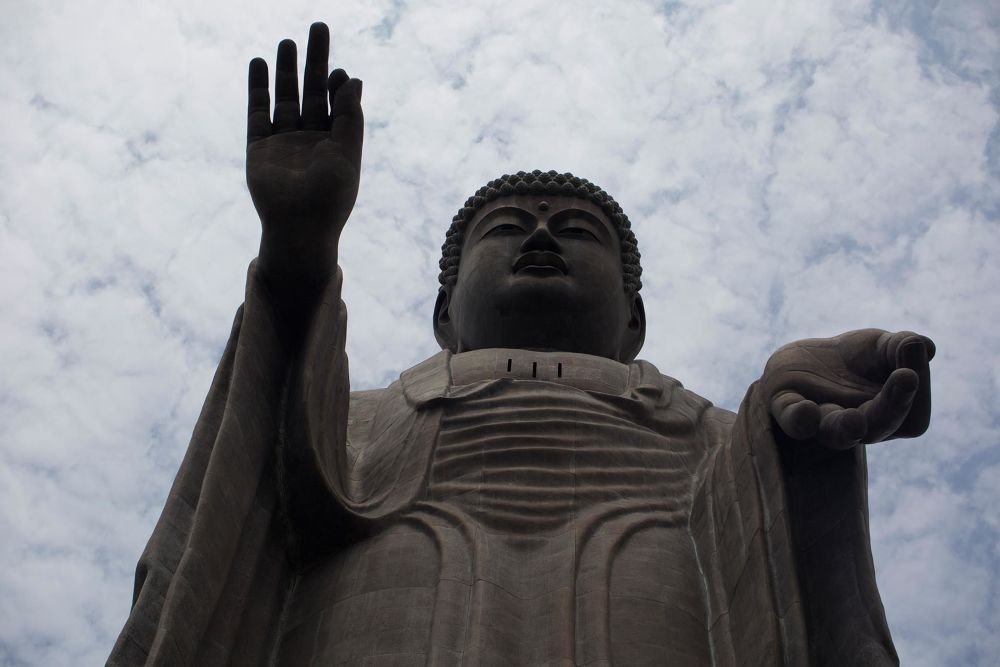 牛久大仏に向かう道の写真7