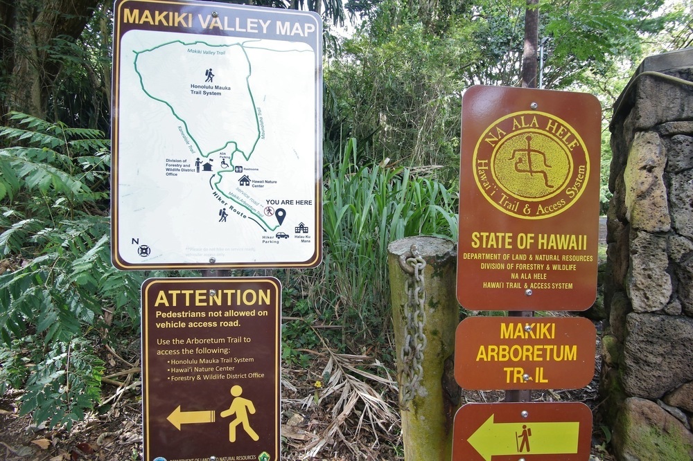 街から行ける♪マキキ・バレー・ループ・トレイルの写真3