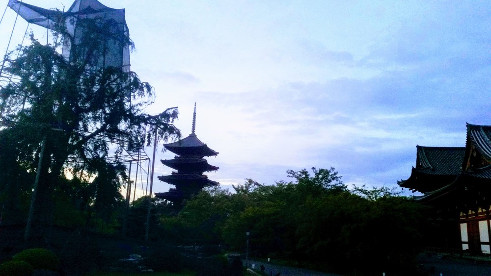 【出張朝ラン】京都寺社巡り周回30kの写真3