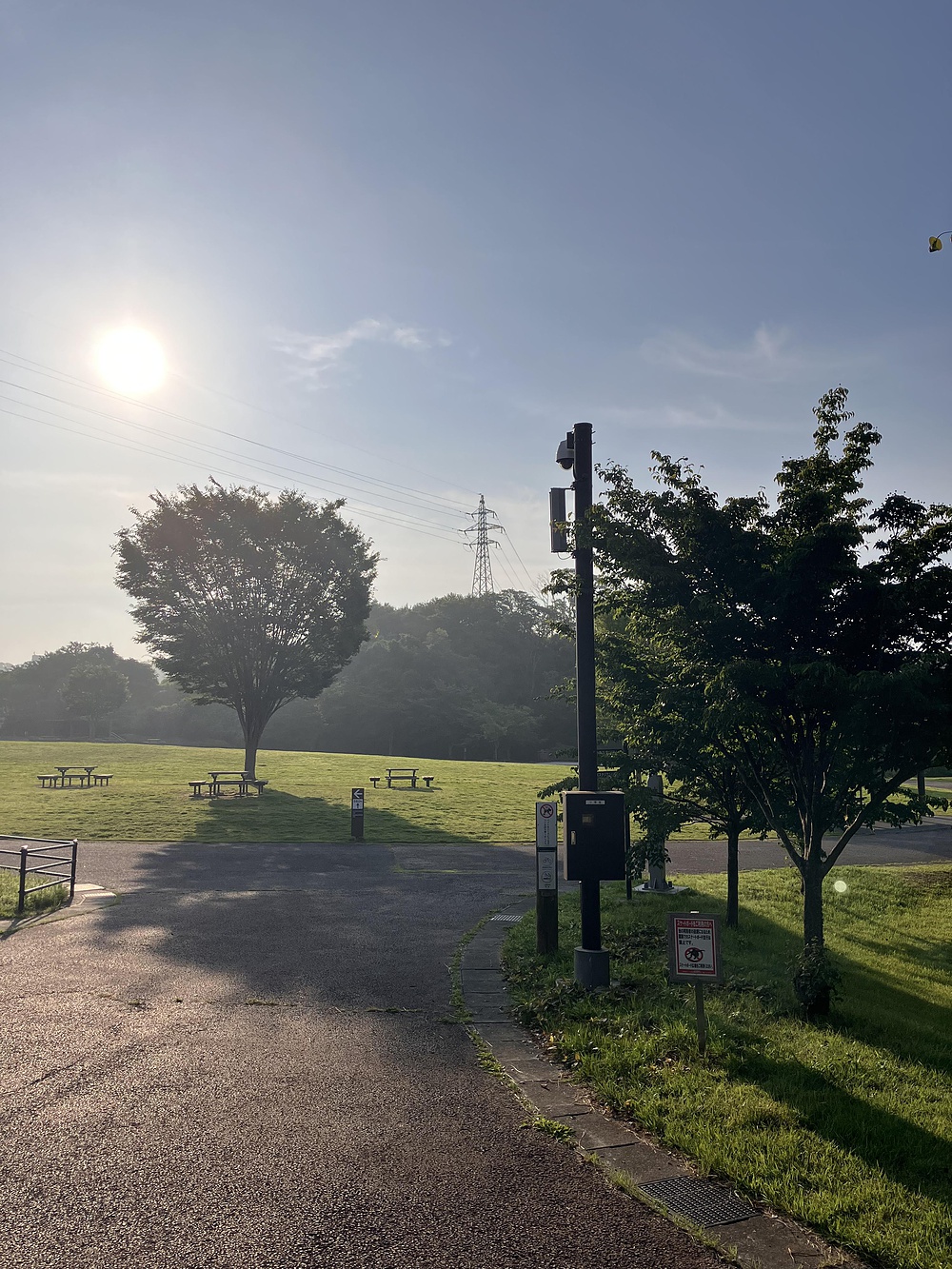 ハワイアンズ朝ラン！温泉街を抜けて緑あふれる公園への写真3
