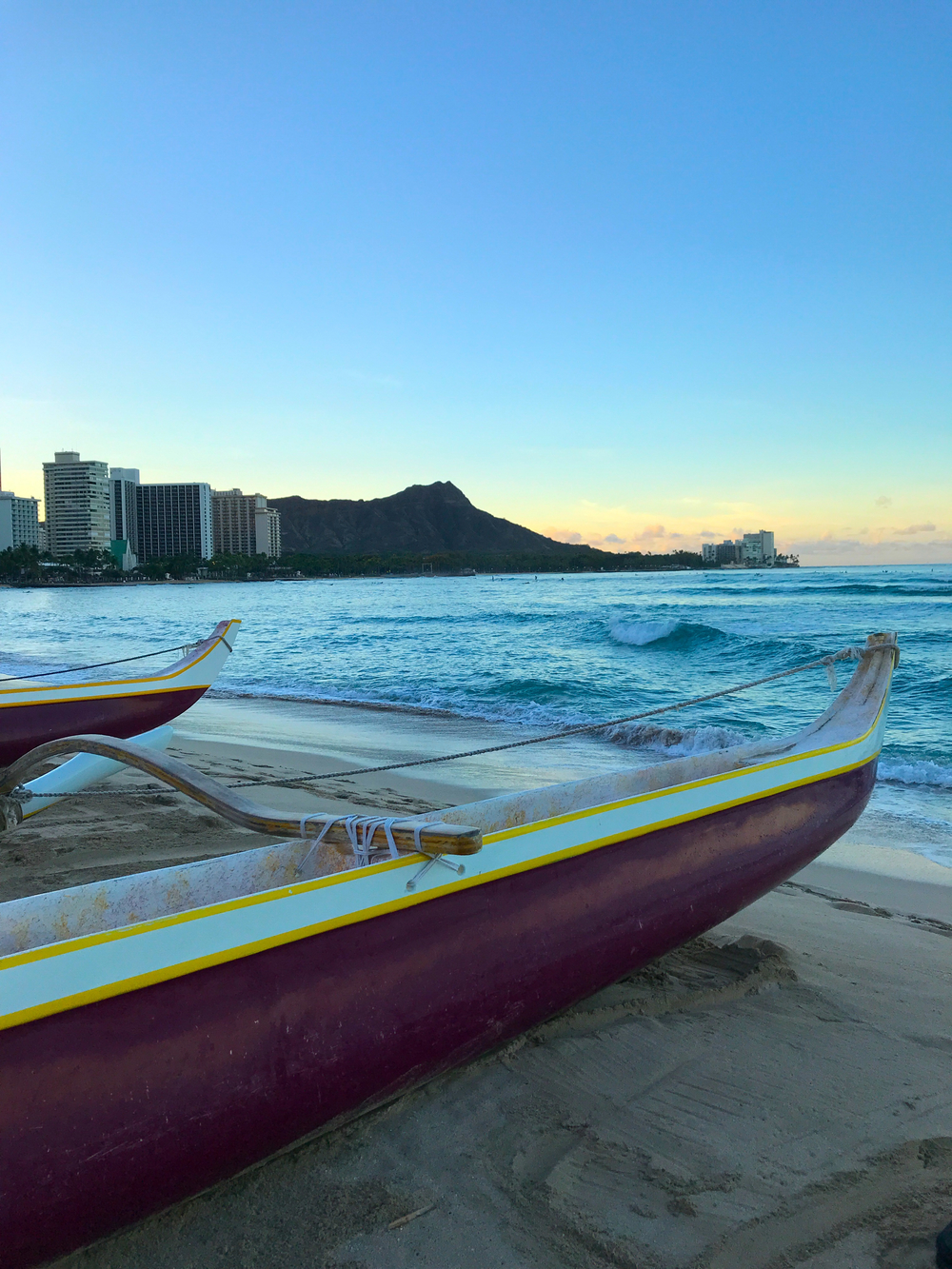 ワイキキ朝焼け初心者ランの写真3