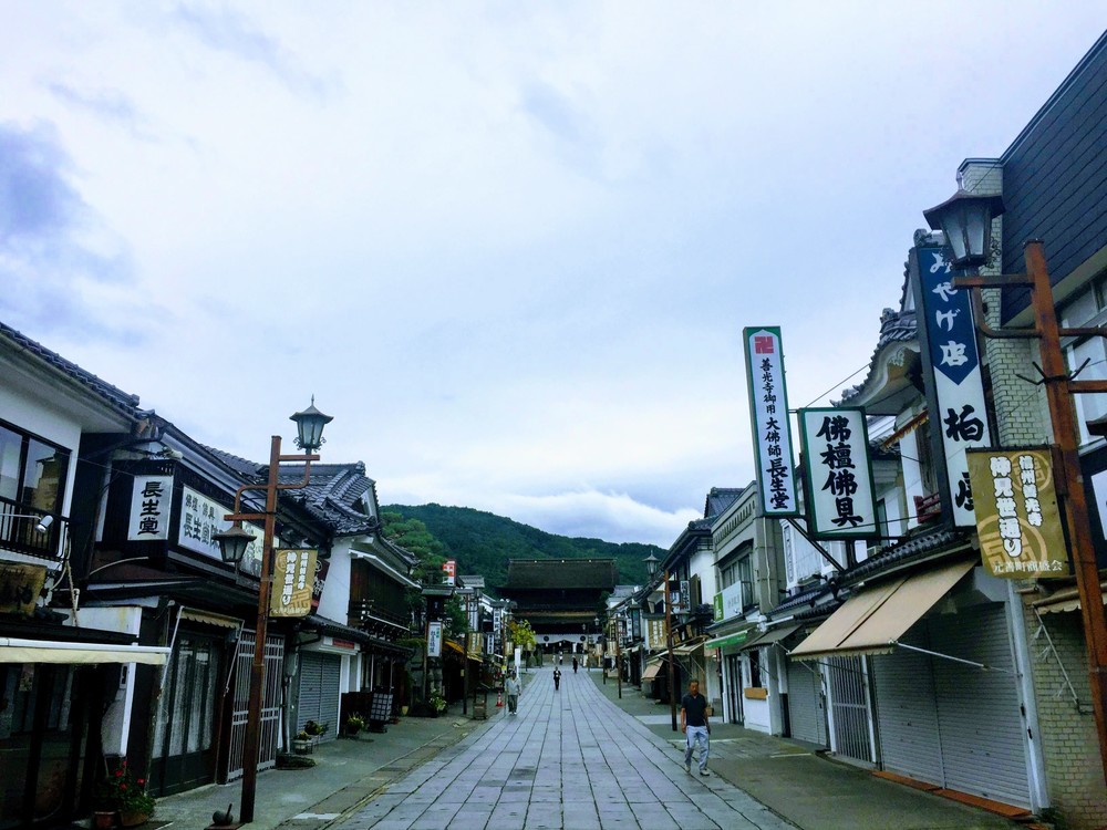 【出張朝ラン】長野善光寺お参りランの写真3