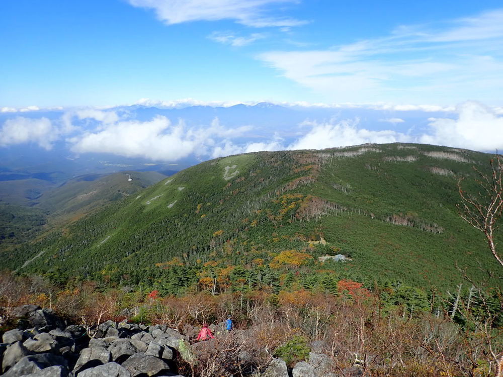 山頂は360度の絶景　蓼科山の写真6