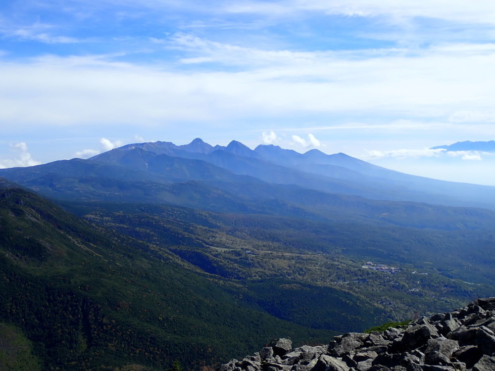 山頂は360度の絶景　蓼科山の写真10