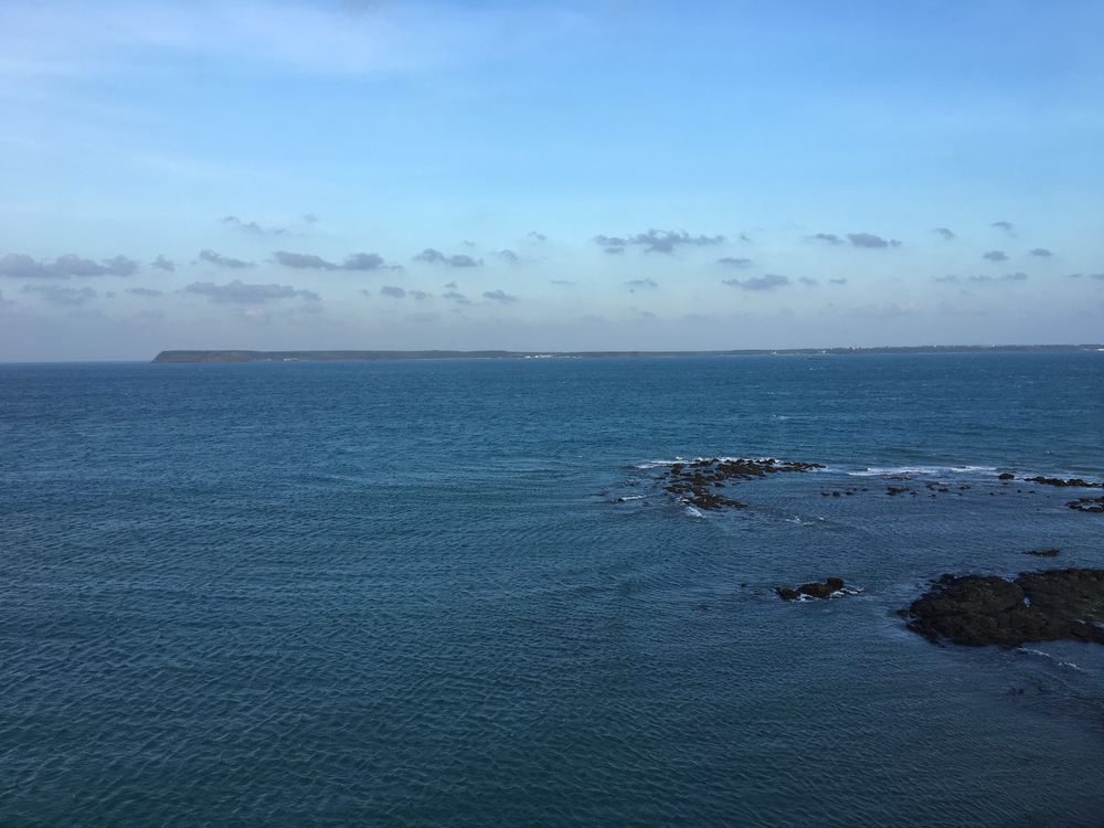 台湾膨湖島・馬公市の海水浴場と漁港の写真7