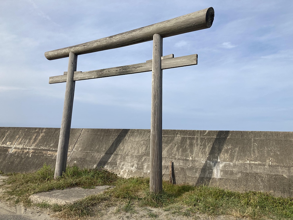 鹿嶋市　🏖️平井海水浴場〜鹿島神宮東の一之鳥居⛩️の写真3
