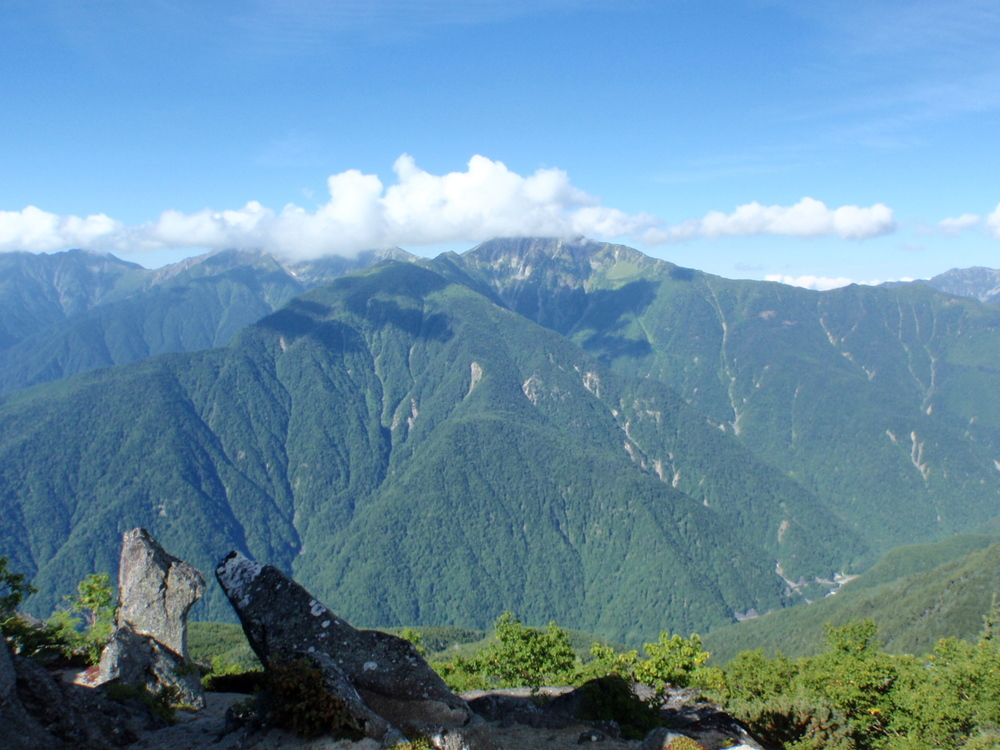 鳳凰三山縦走の写真7